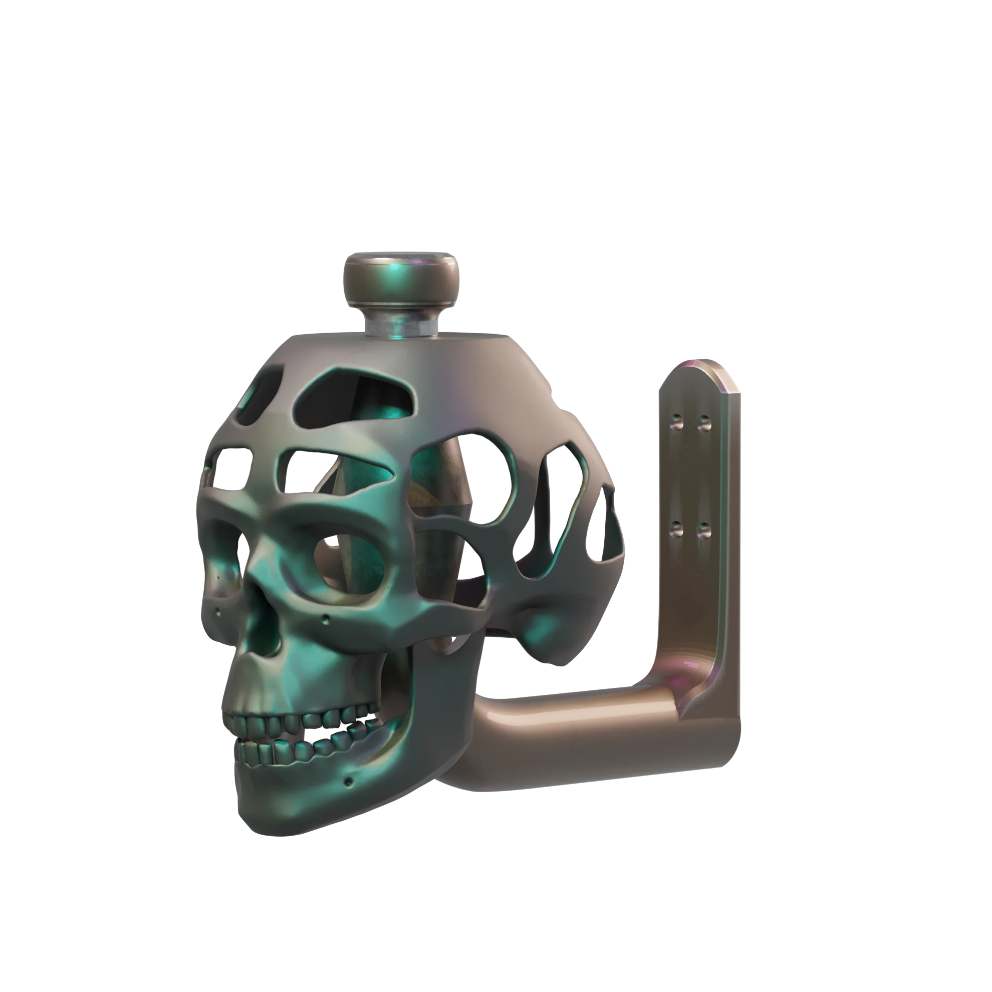 Skull Helmet Display Wall Version - Image 3