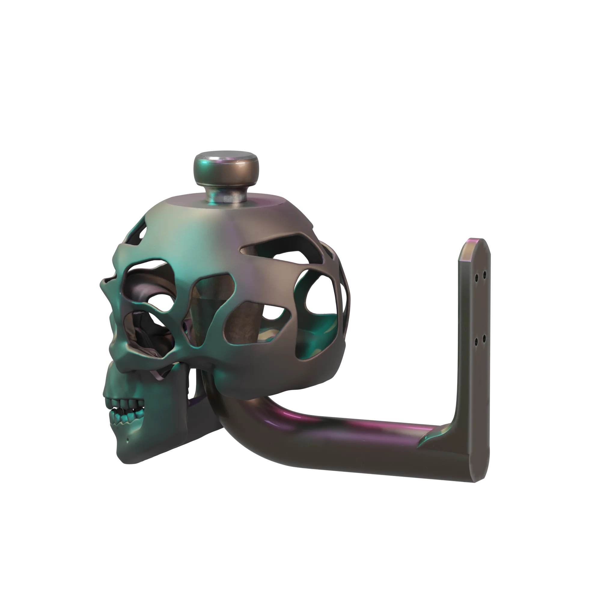 Skull Helmet Display Wall Version - Image 4