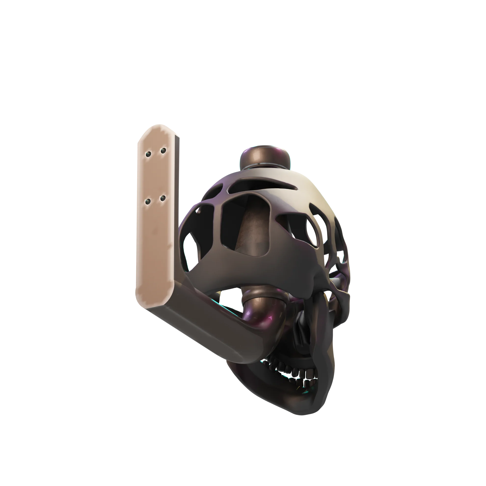 Skull Helmet Display Wall Version - Image 5