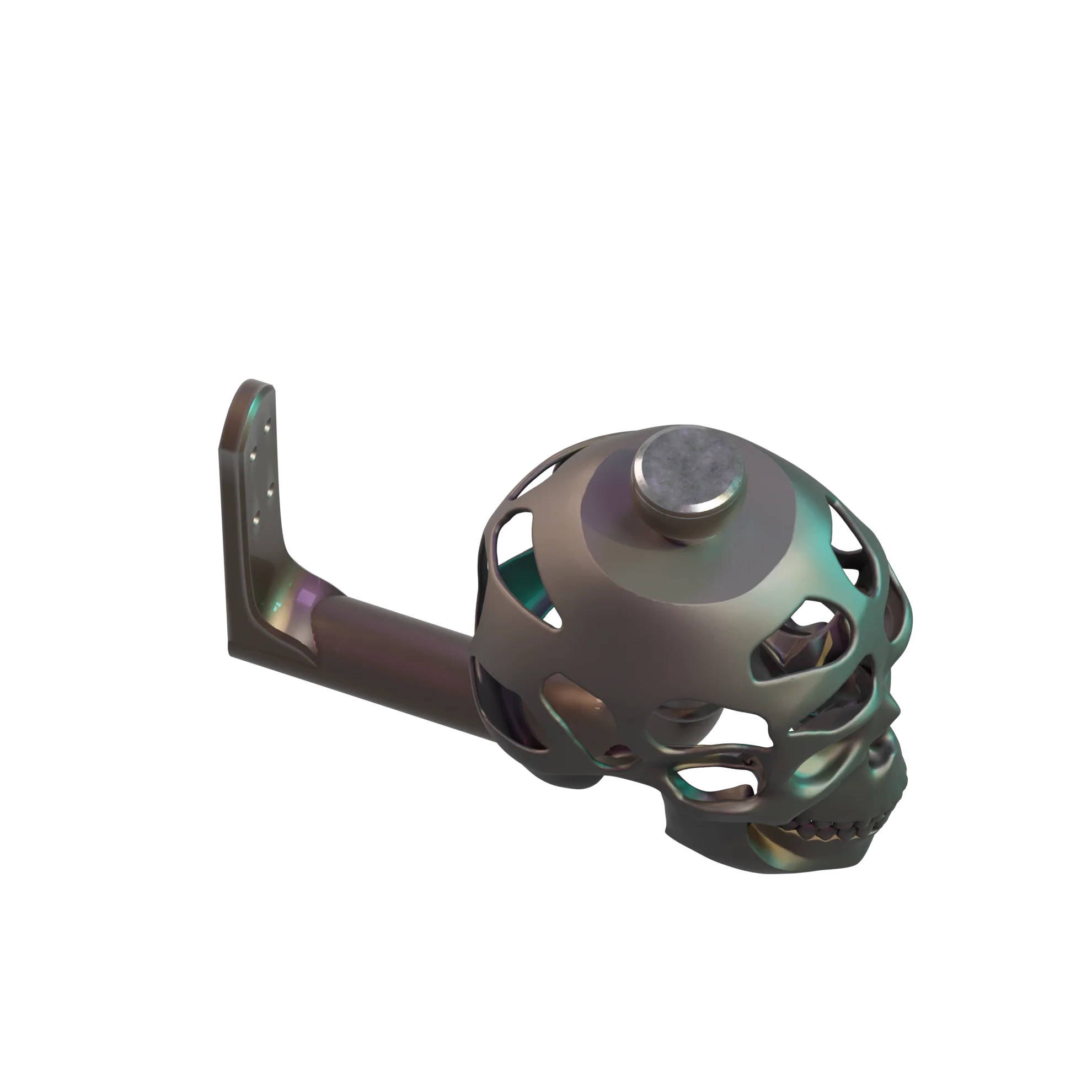 Skull Helmet Display Wall Version - Image 6