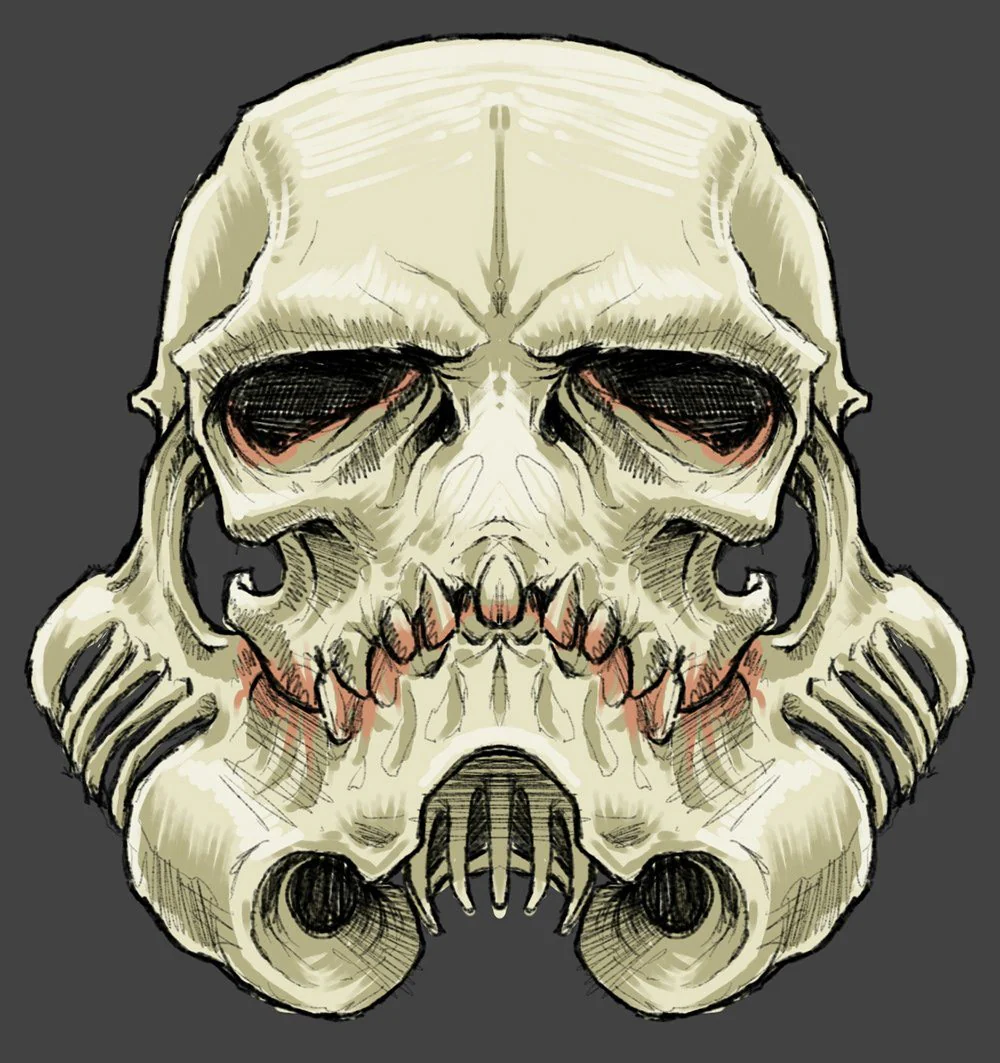 Skull Stormtrooper Helmet - Image 3
