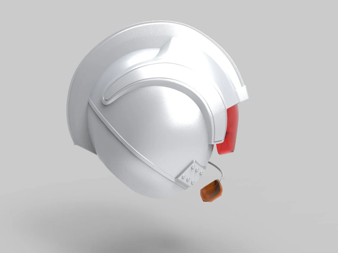 Snow Speeder Pilot Helmet STL - Image 10