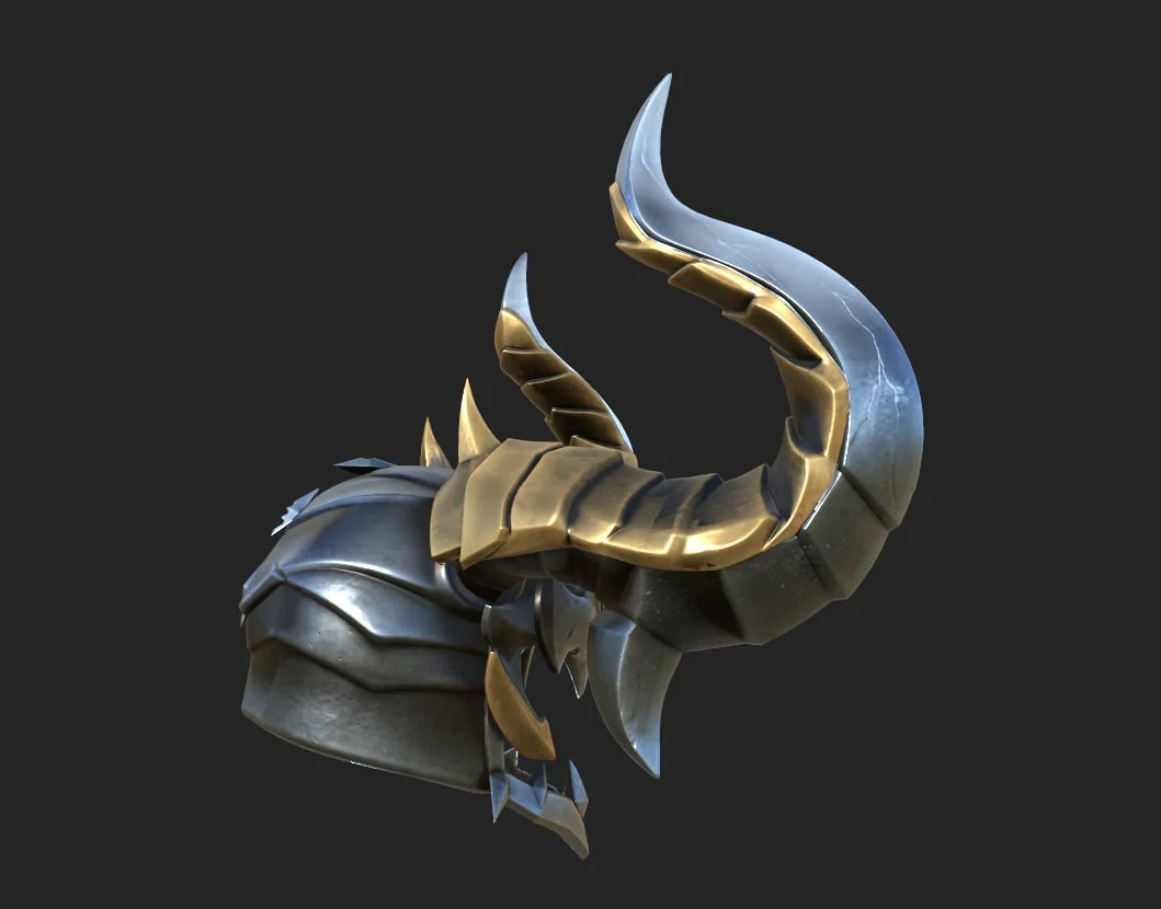 Solo Leveling Iron Helmet - Image 2