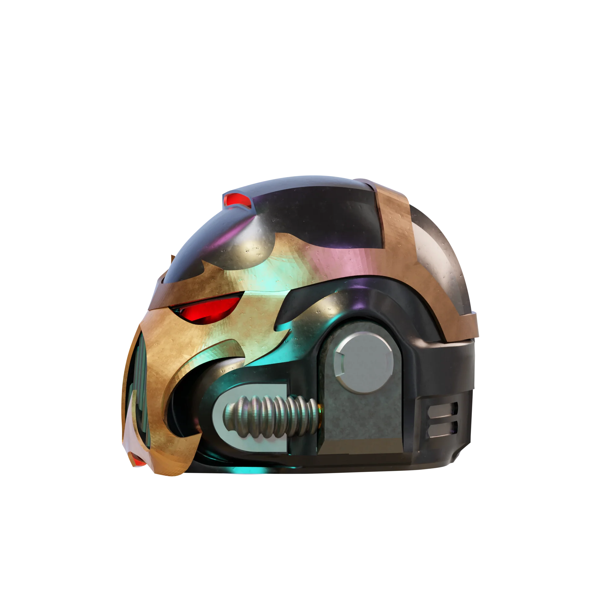 Spac3 Marin3 Chaos Marine Helmet - Image 3