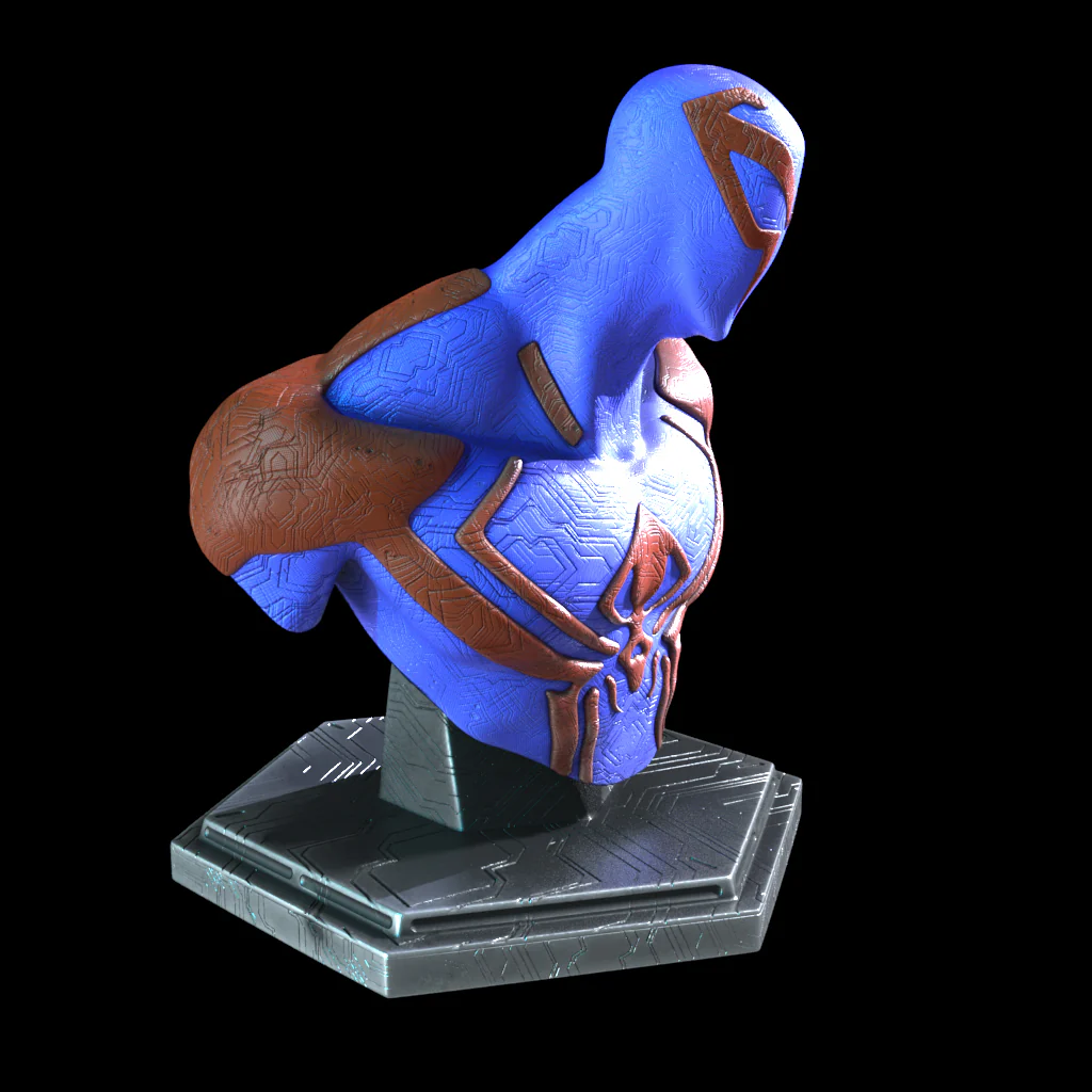 Spiderverse Spiderman 2099 Bust - Image 5