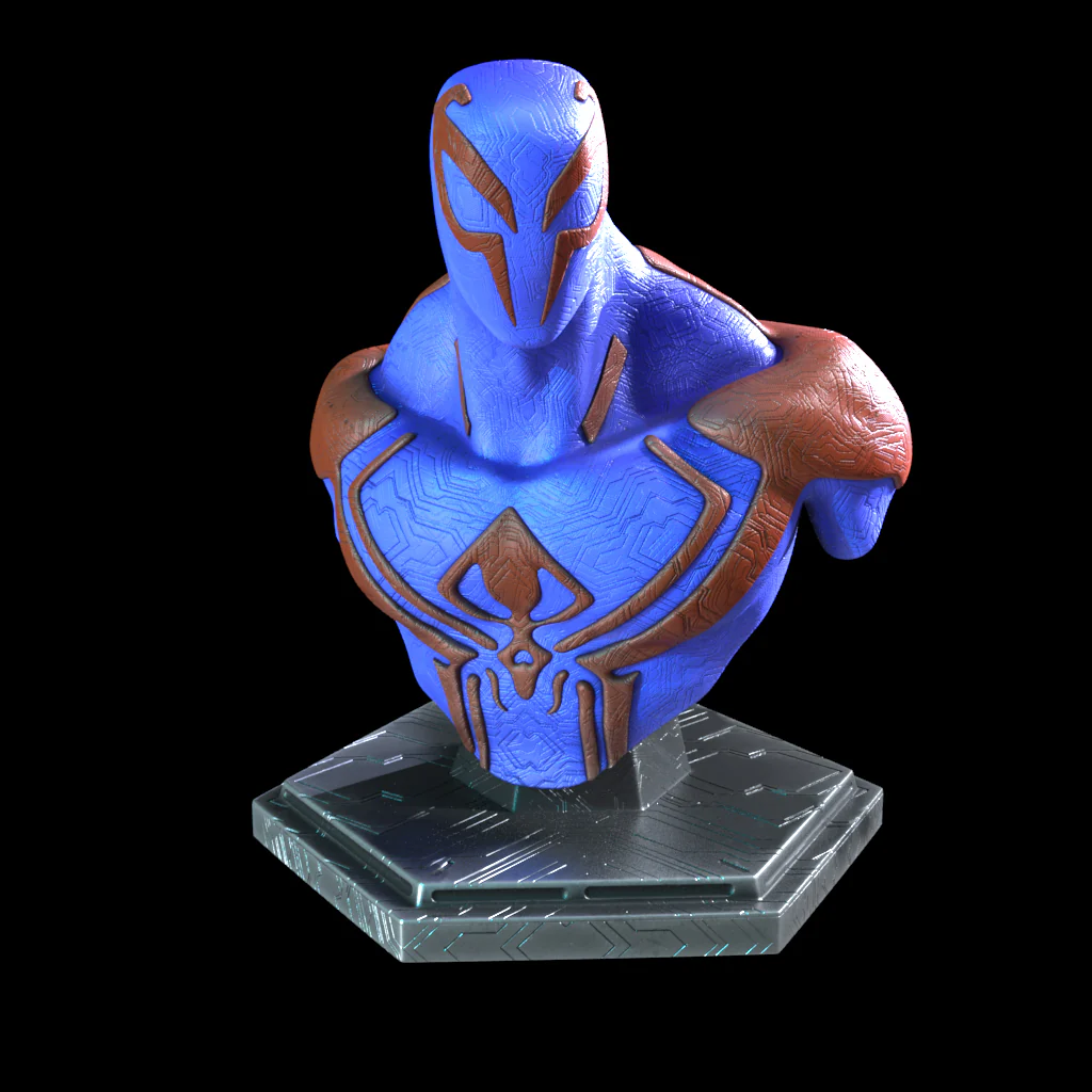 Spiderverse Spiderman 2099 Bust - Image 6
