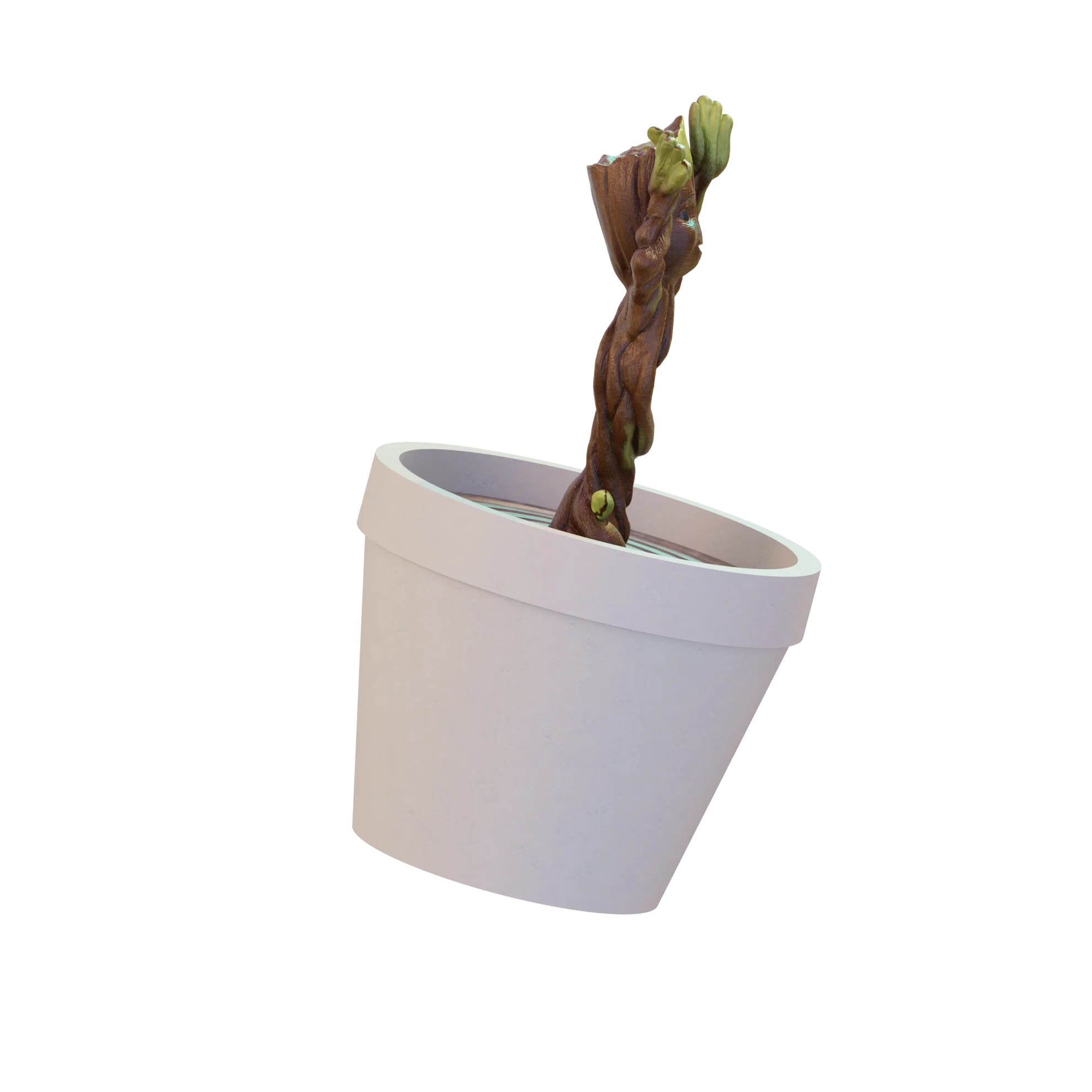Springy Baby Groot Pot - Image 5