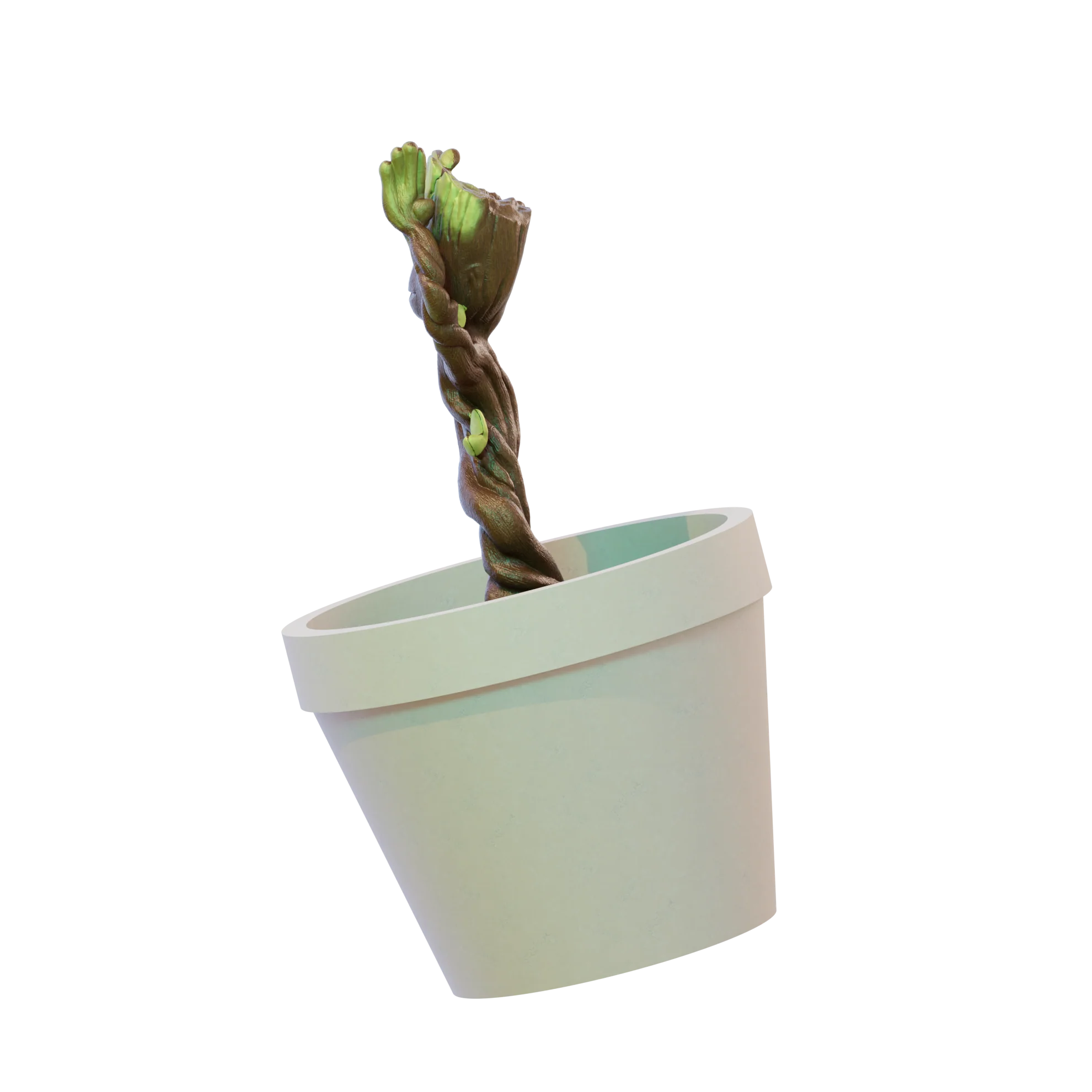 Springy Baby Groot Pot - Image 6