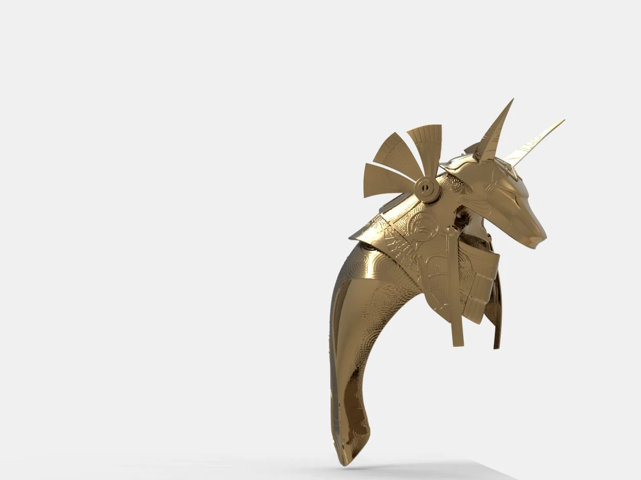 Star Gate Anubis Helmet STL - Image 2