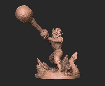 Super Saiyan Goku Kamehameha - Image 5