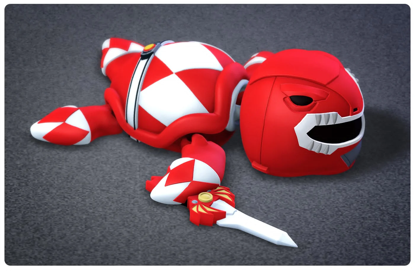 Super Turtle Red Ranger - Image 3