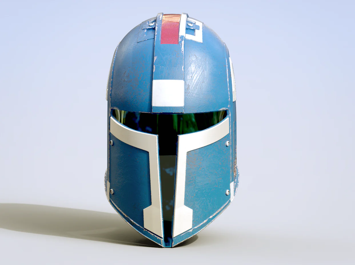 SWTOR Mandalorian Hunter Helmet - Image 2