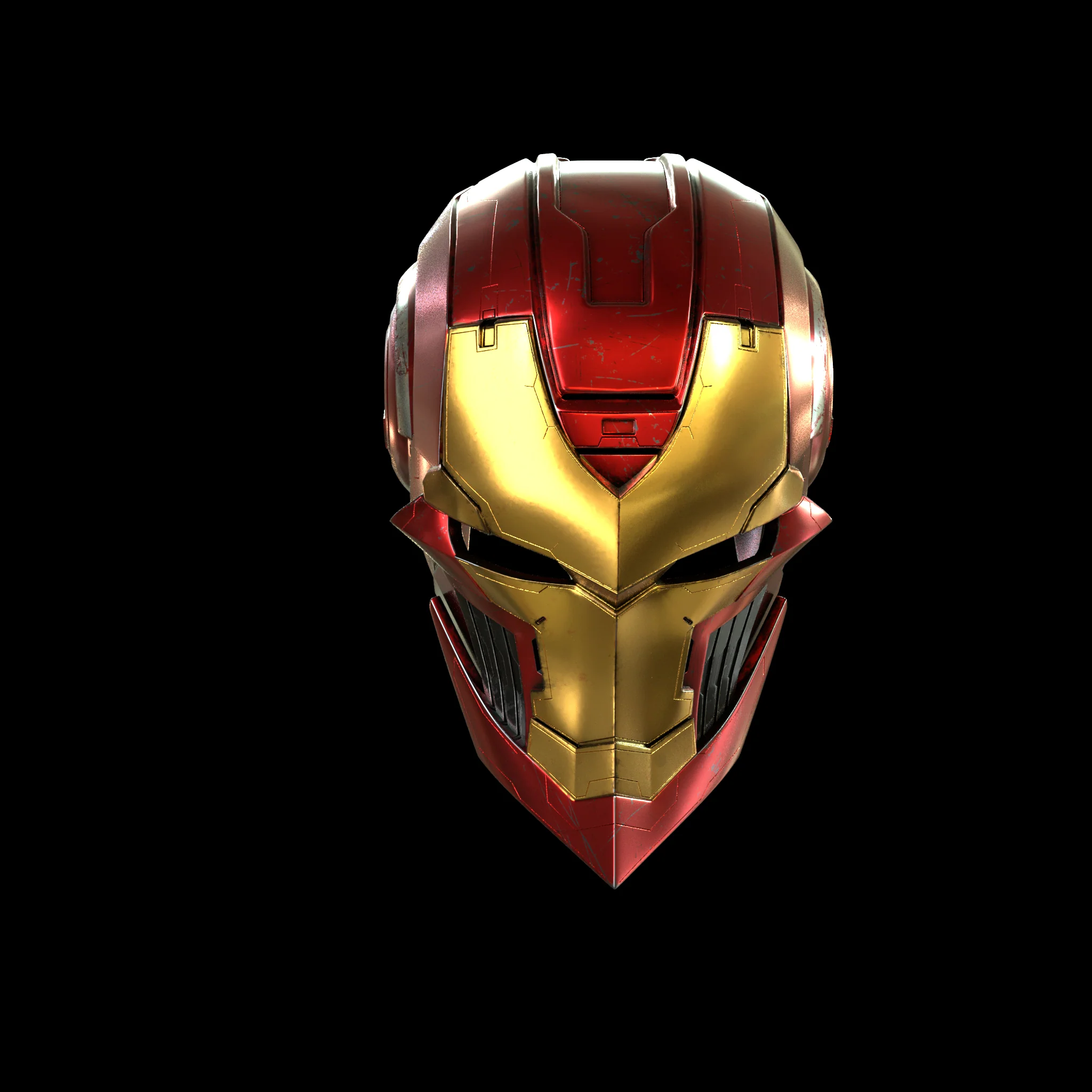 Tech On Avengers Iron Man Helmet - Image 5