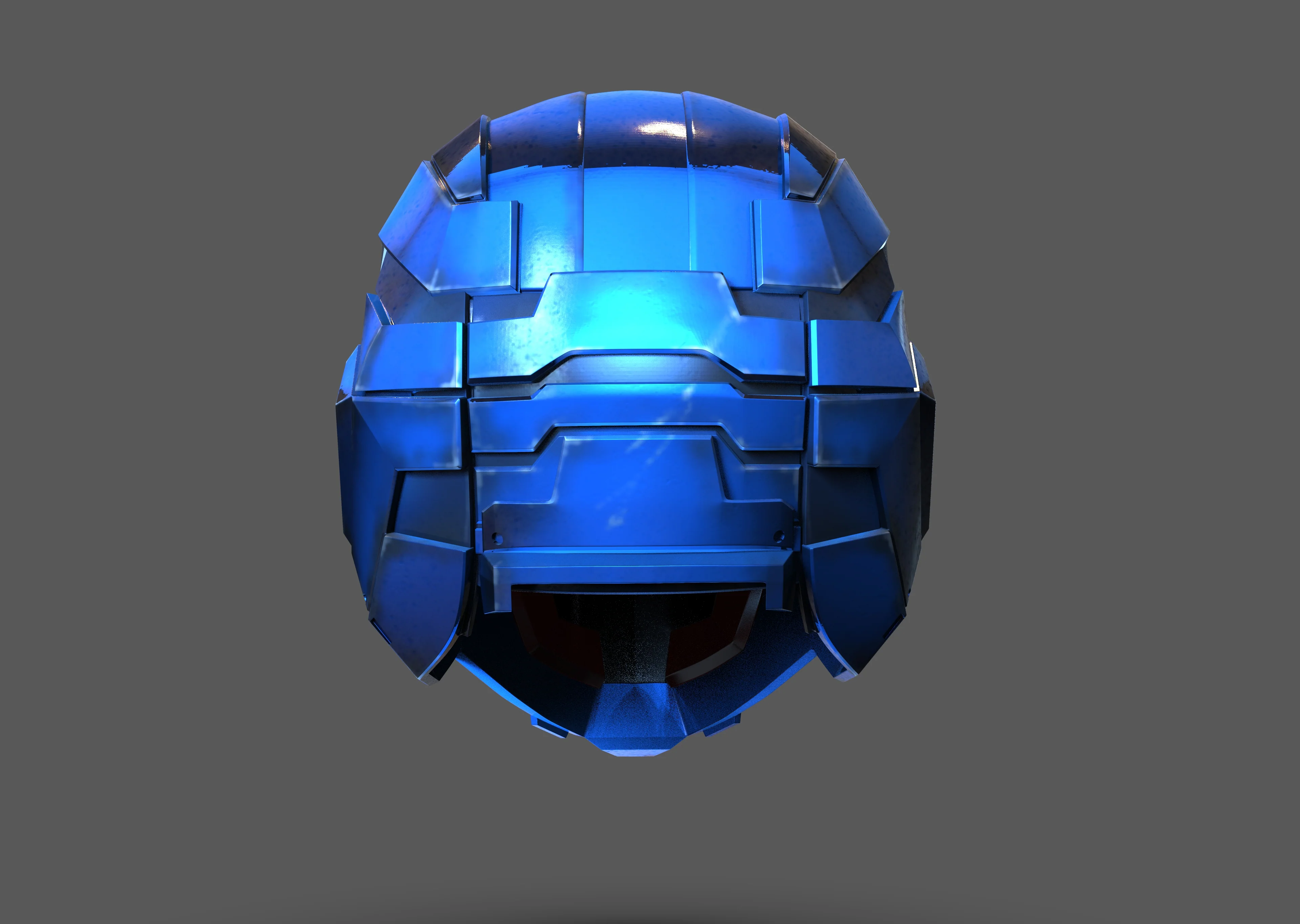 TechOn Avengers Captain America Helmet STL - Image 4