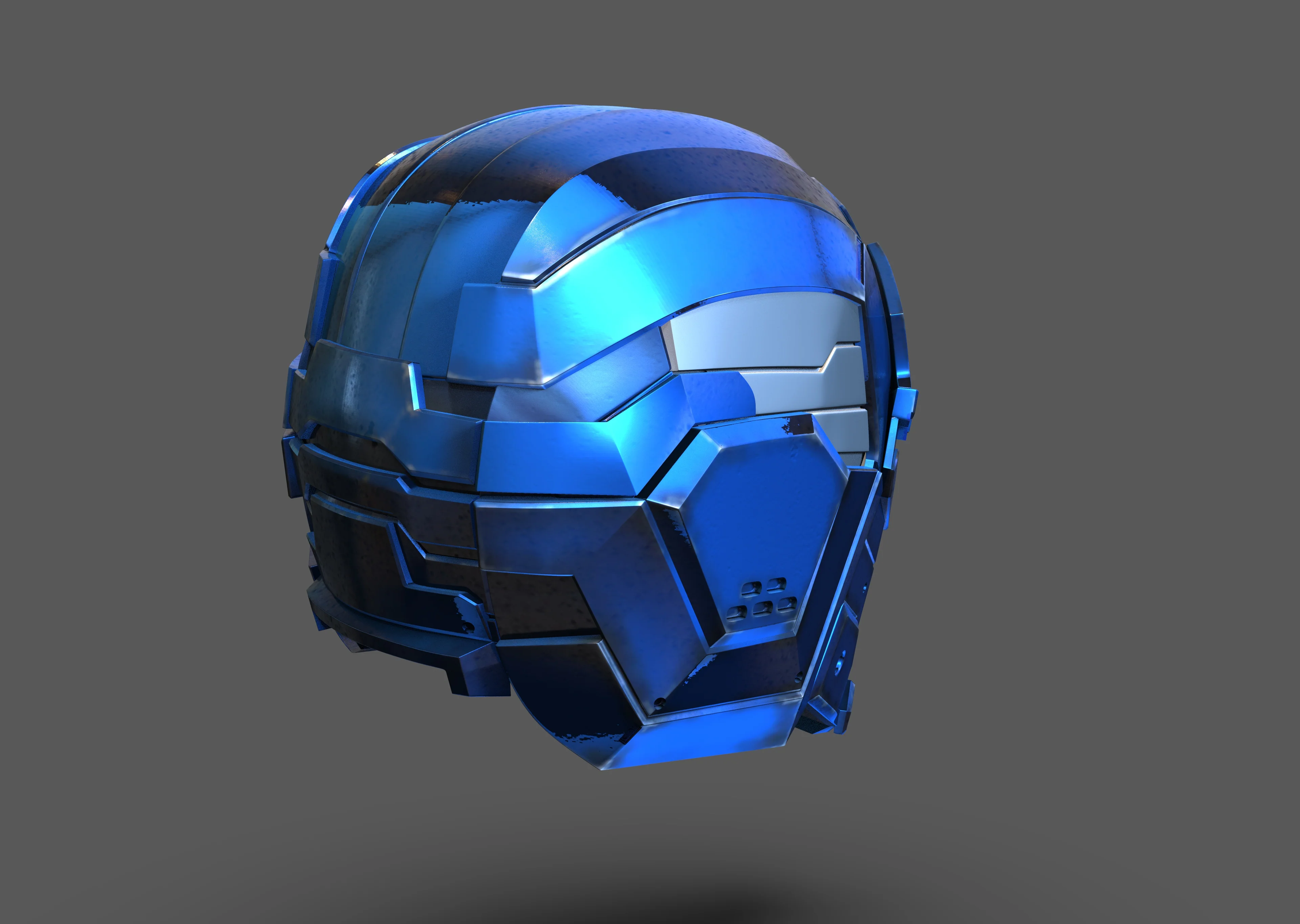 TechOn Avengers Captain America Helmet STL - Image 5