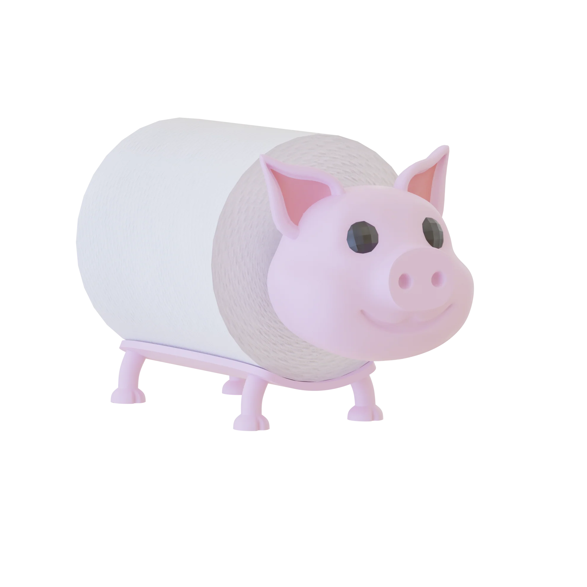 Toilet Paper Pig