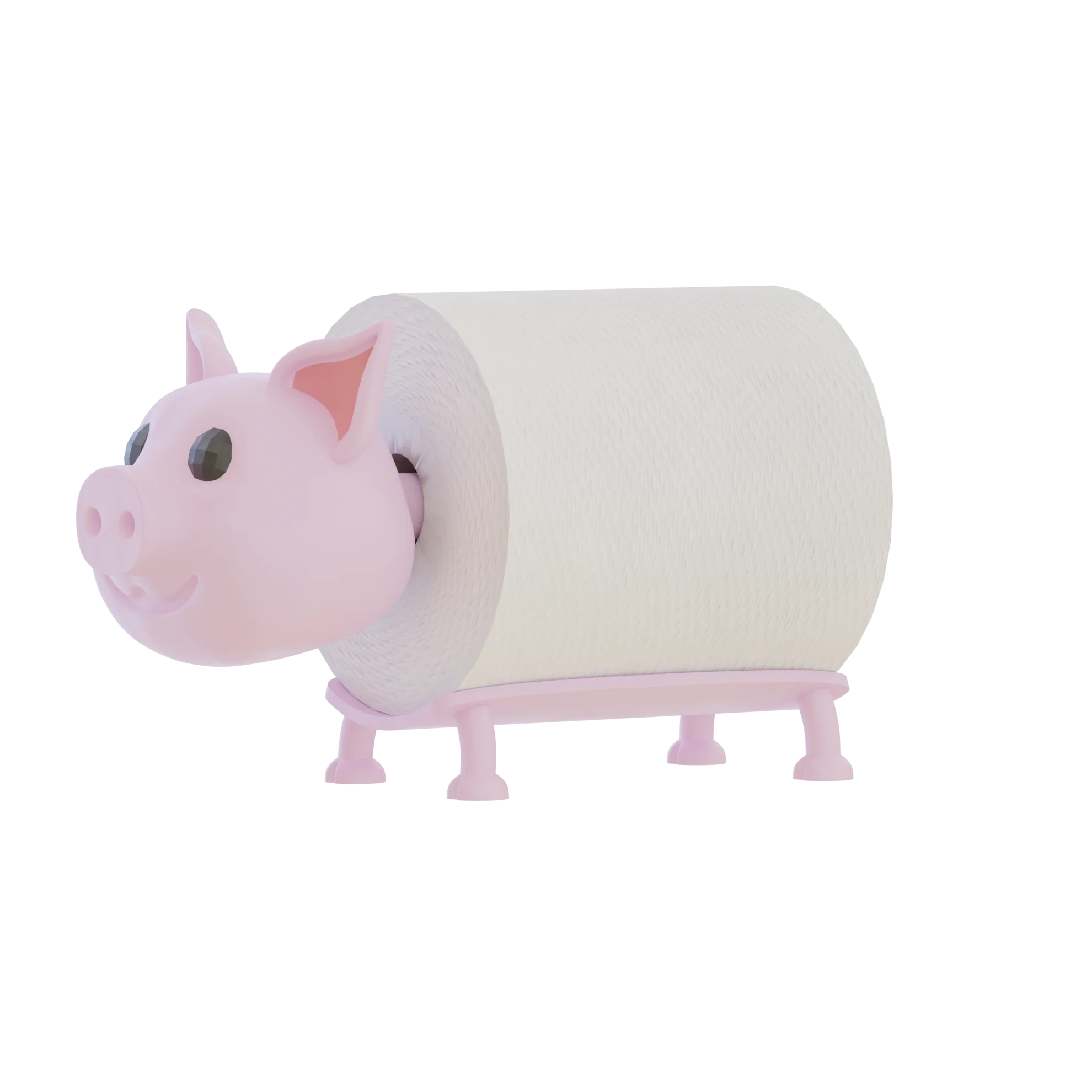 Toilet Paper Pig - Image 3