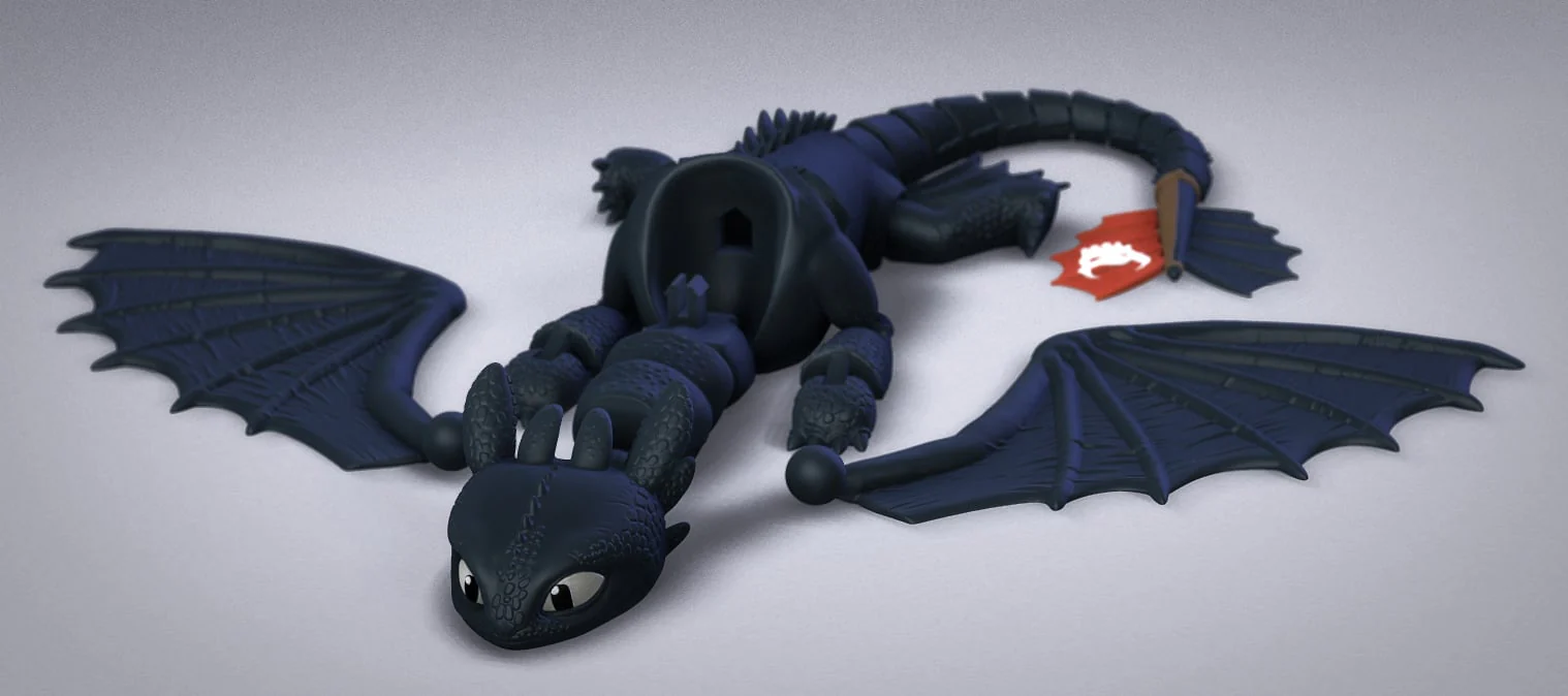 Toothless Dragon Remake - Image 3