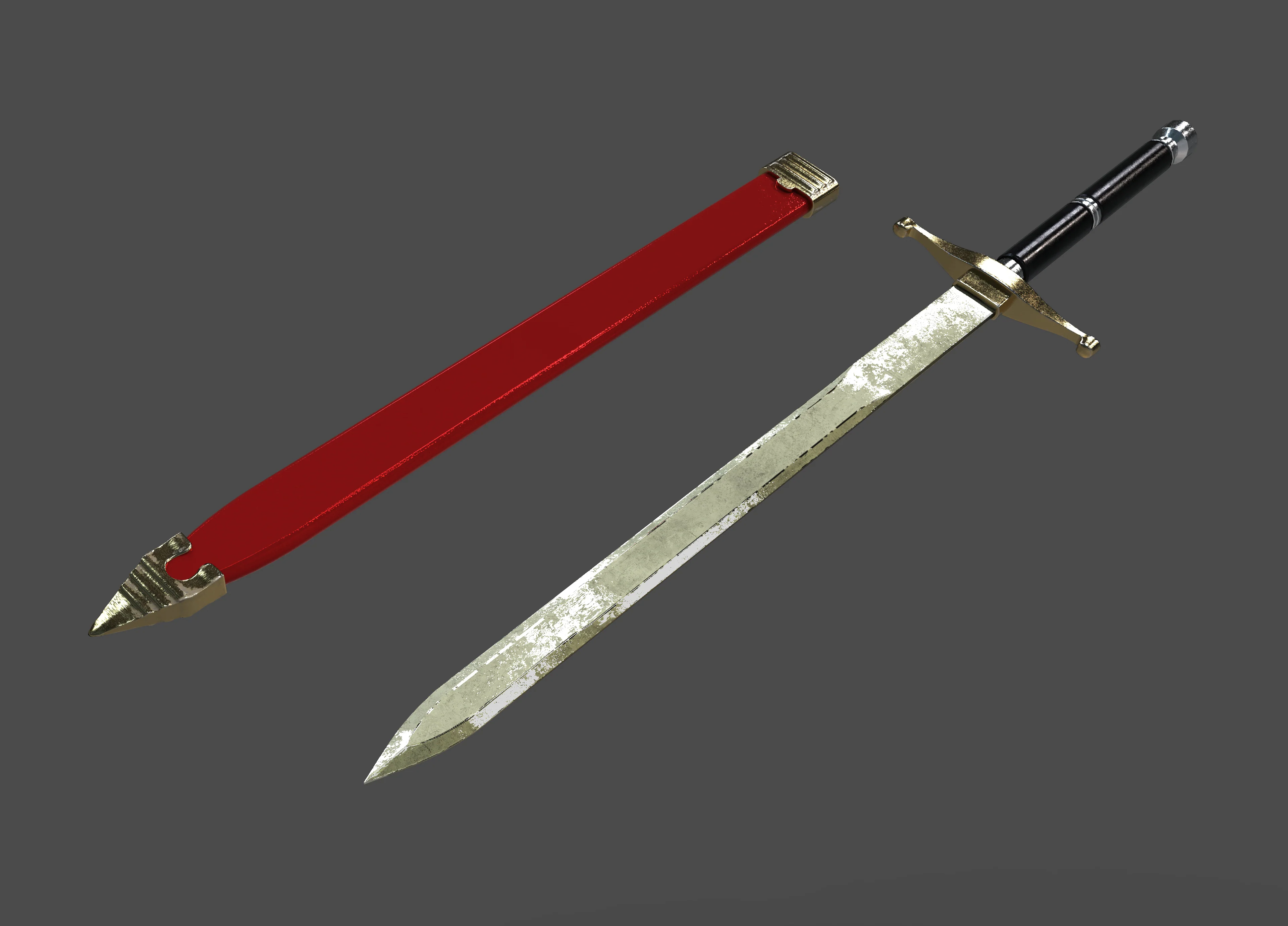 Trunks Sword DBZ STL - Image 2