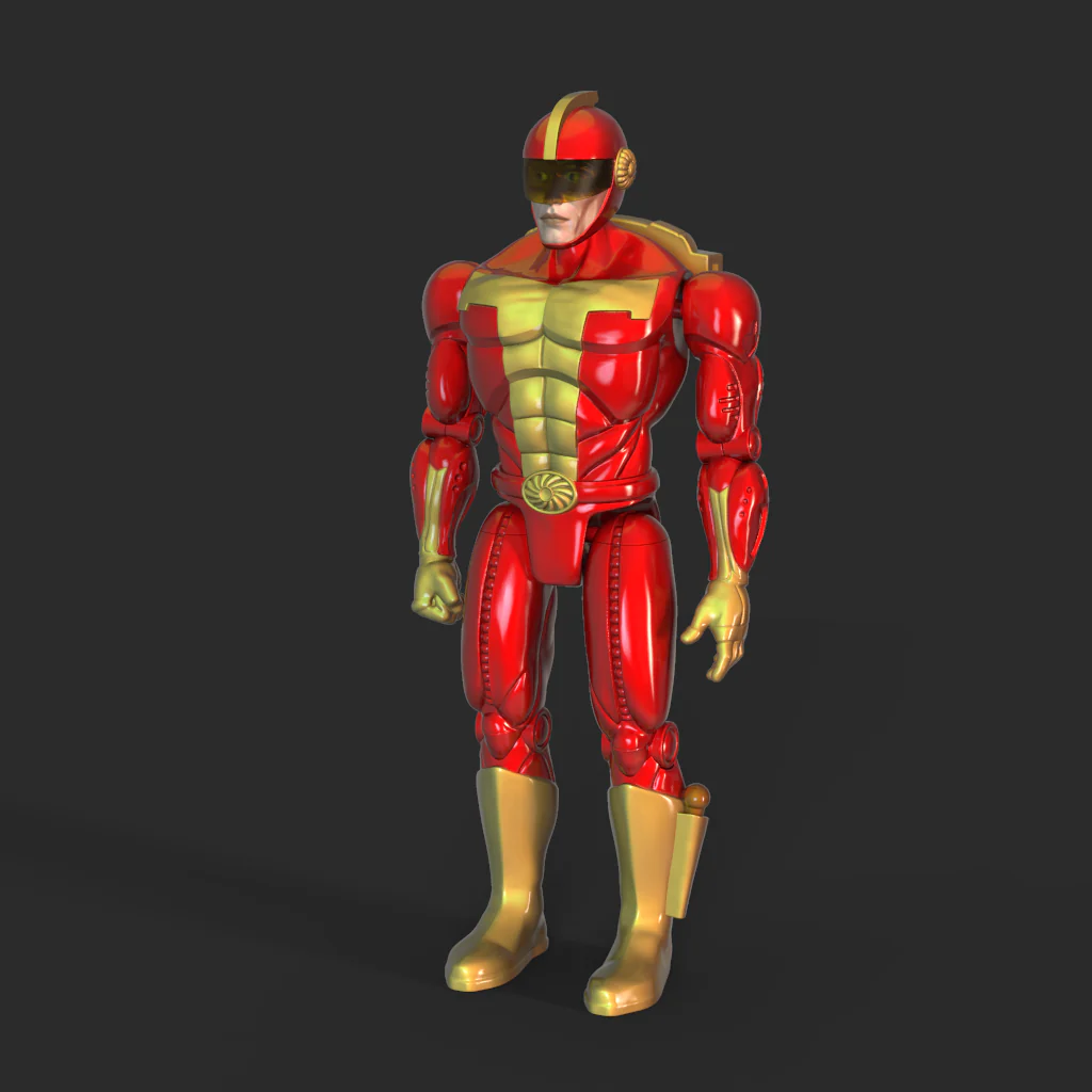 TurboMan Action Figure