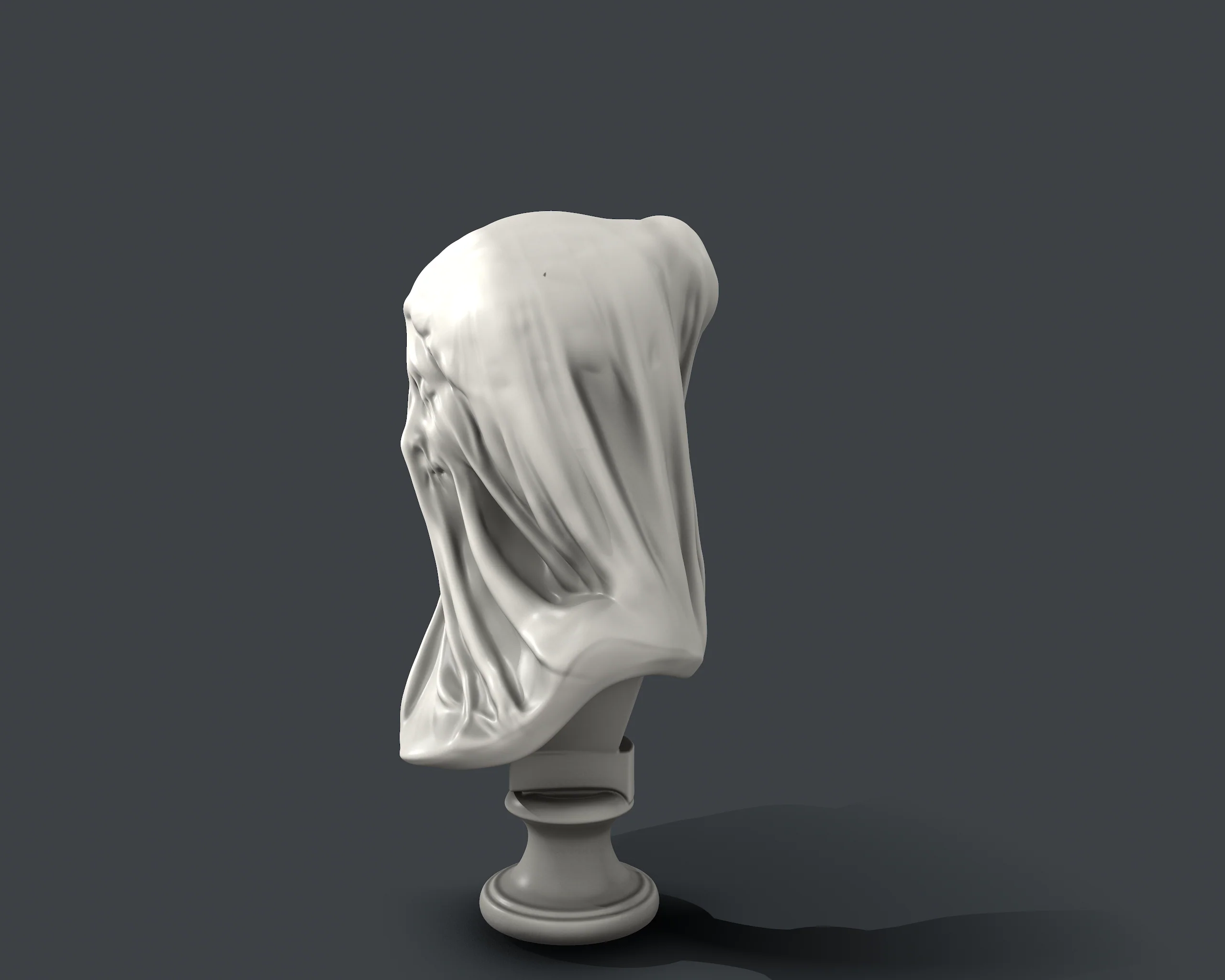Veiled Virgin Sculpture - Image 2