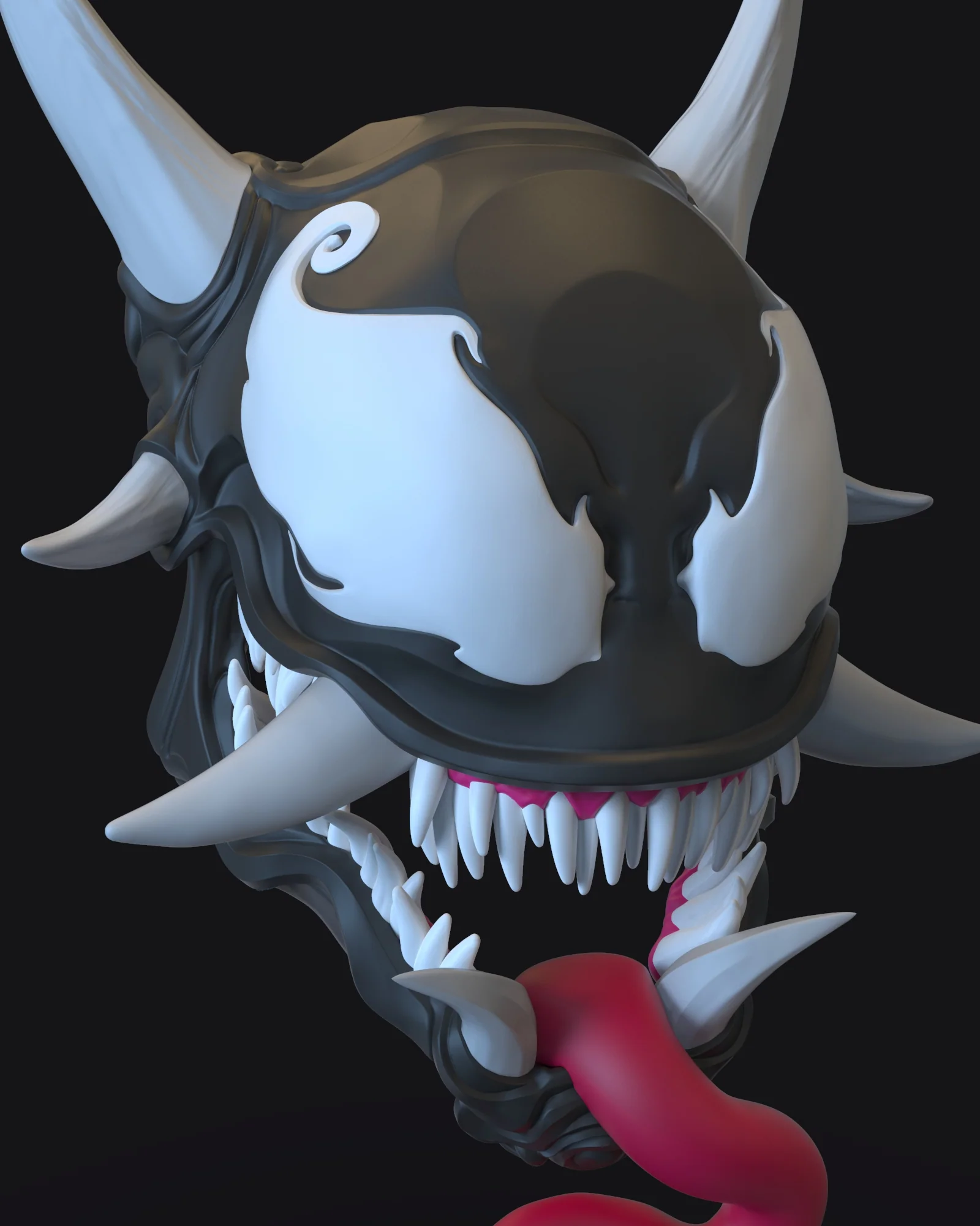 Venom Oni Mask - Image 4