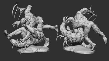 Venom Vs Carnage STL - Image 2