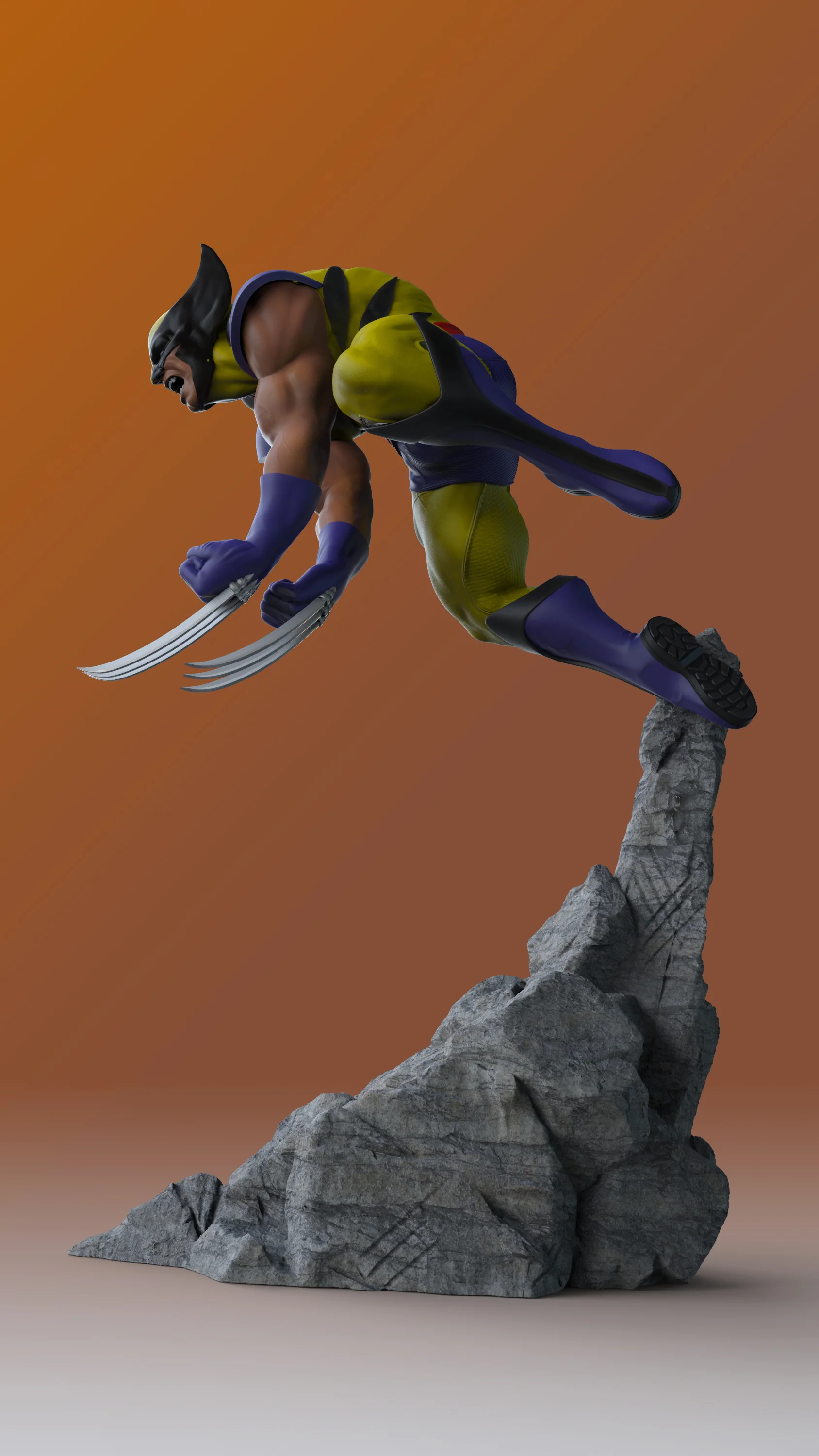 X-Men Diorama Wolverine - Image 8