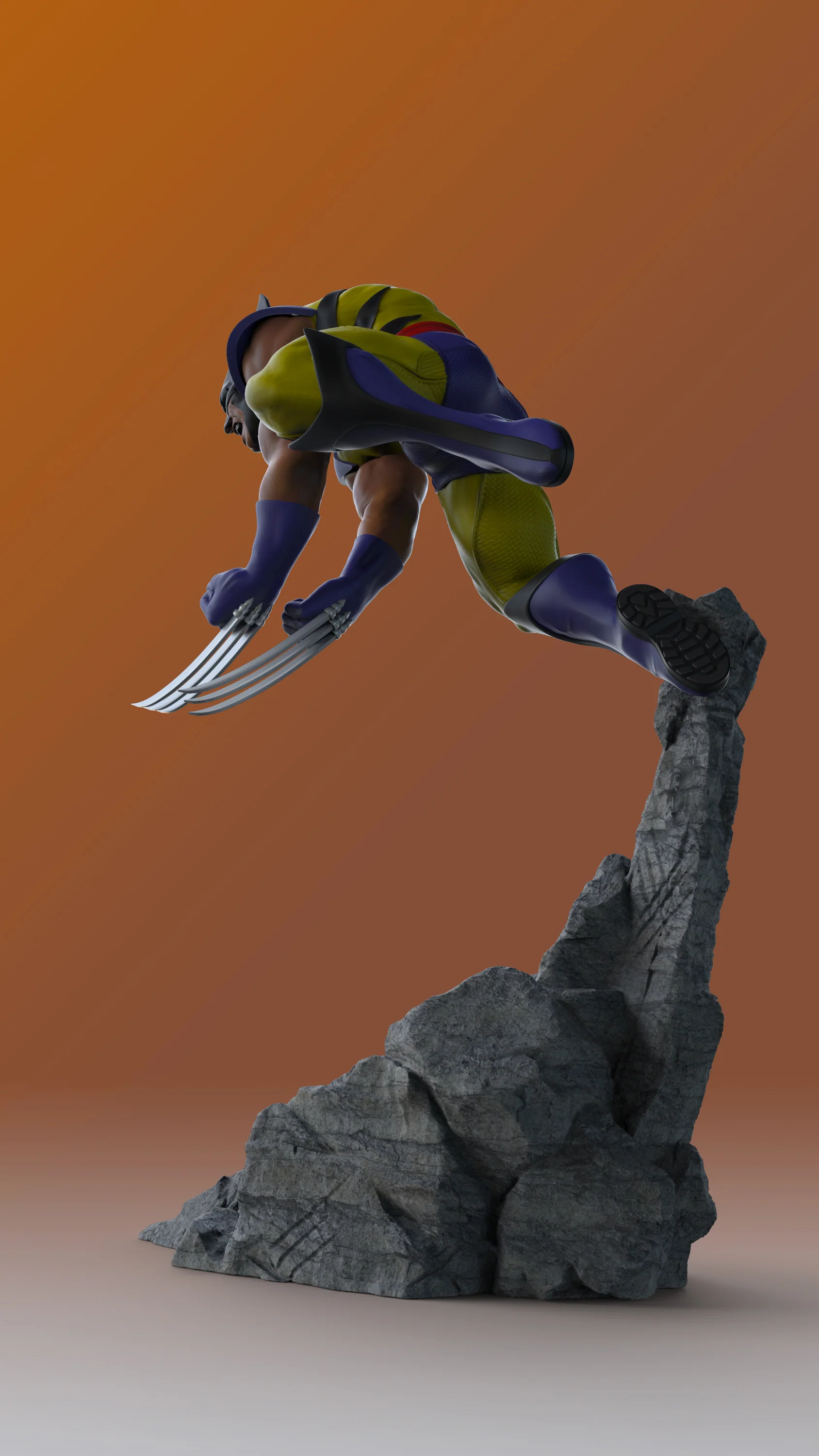 X-Men Diorama Wolverine - Image 9