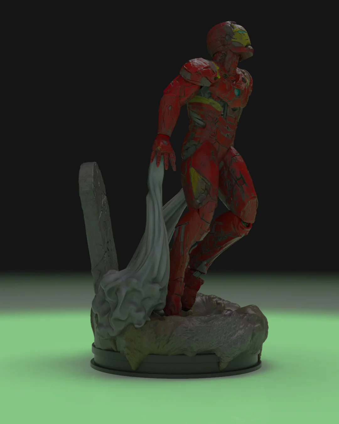 Zombie Iron Man stl - Image 4