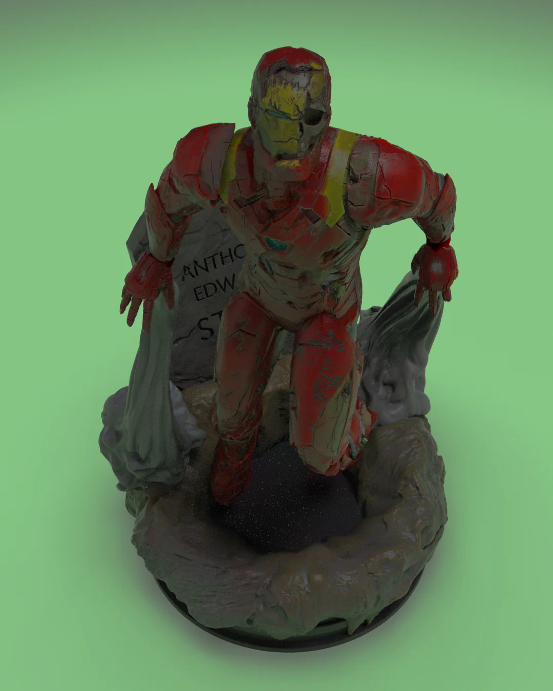 Zombie Iron Man stl - Image 6