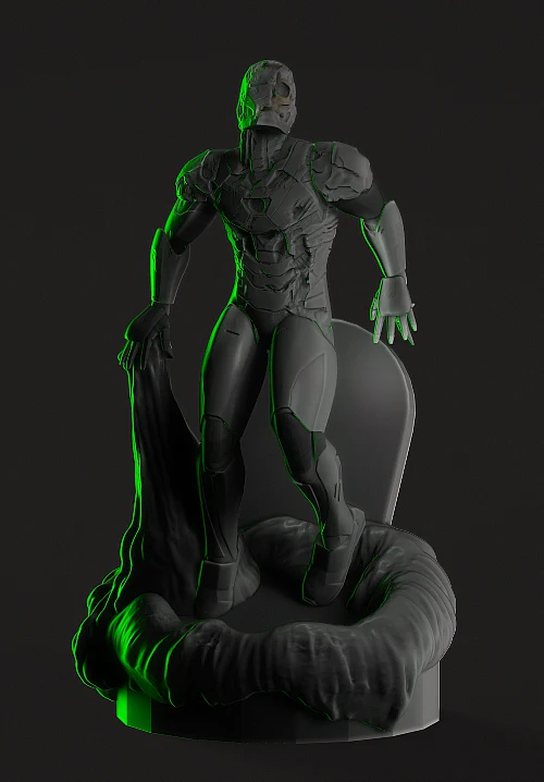 Zombie Iron Man stl - Image 8
